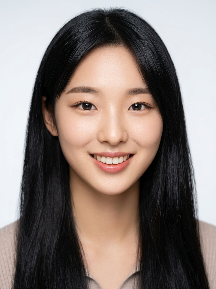 가상모델 #1376 얼굴 원본 10
