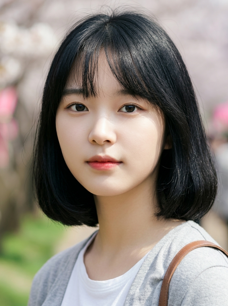 가상모델 #1376 얼굴 원본 14