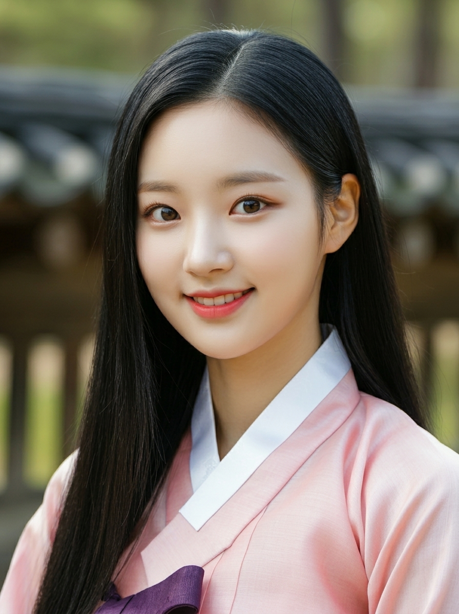 가상모델 #1376 얼굴 원본 17