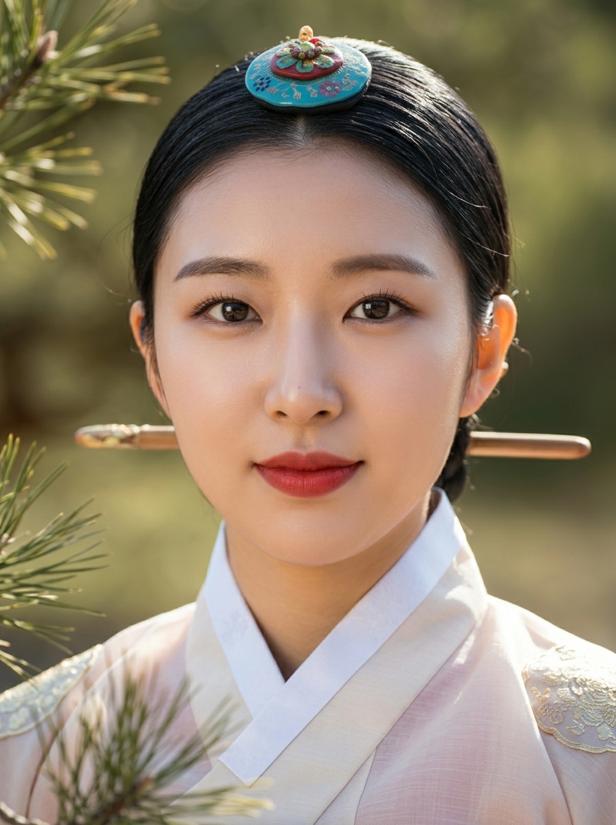 가상모델 #1376 얼굴 원본 24