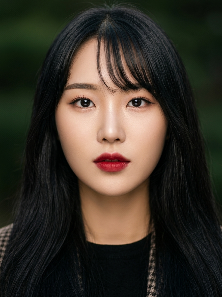 가상모델 #1378 얼굴 원본 1