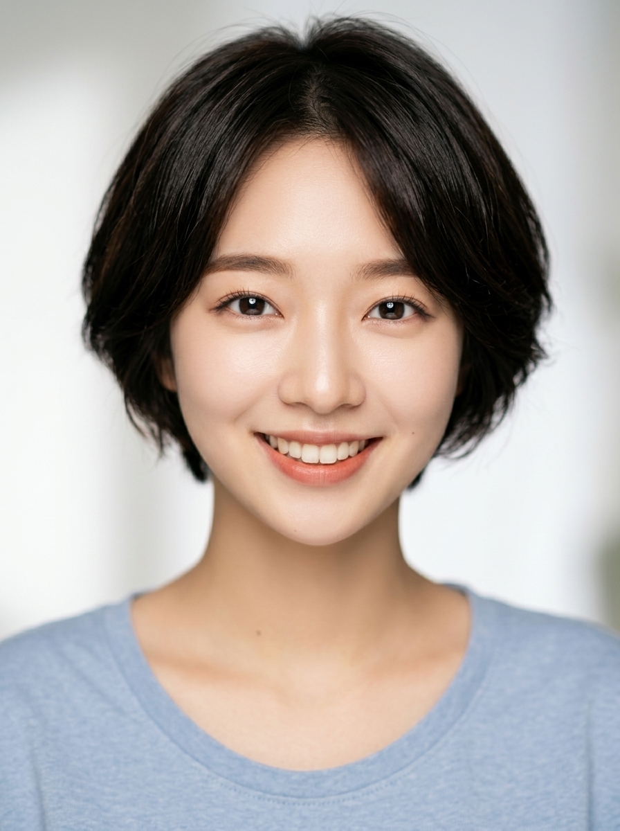 가상모델 #1378 얼굴 원본 4