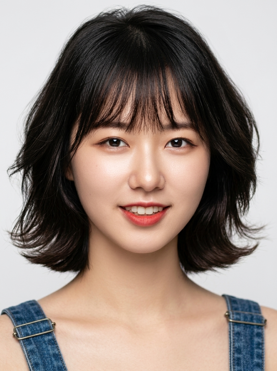 가상모델 #1378 얼굴 원본 7