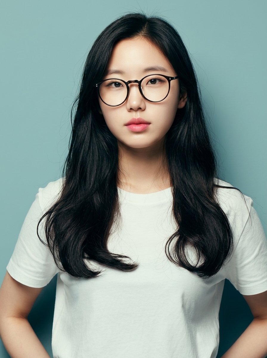 가상모델 #1378 얼굴 원본 11