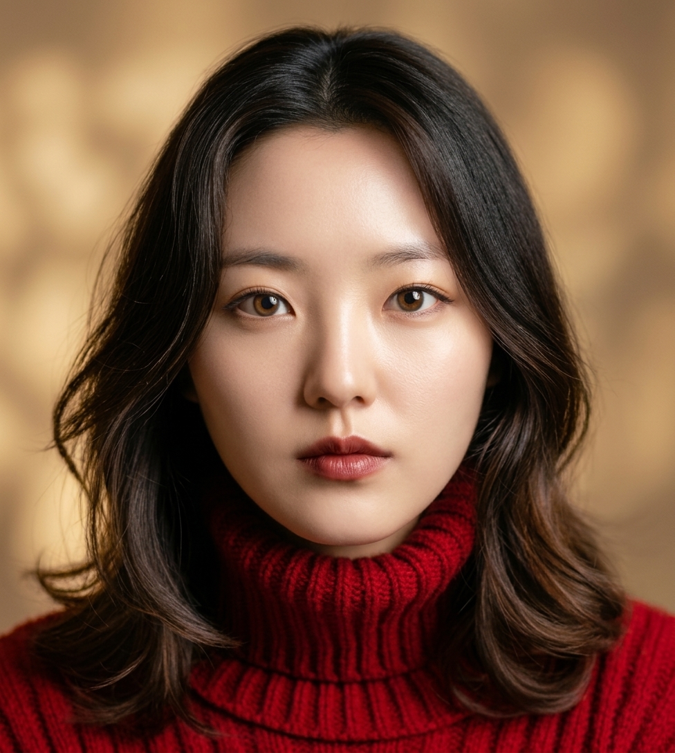 가상모델 #1378 얼굴 원본 14