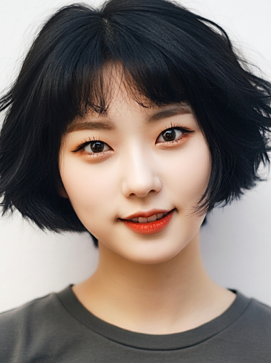 가상모델 #1378 얼굴 원본 20