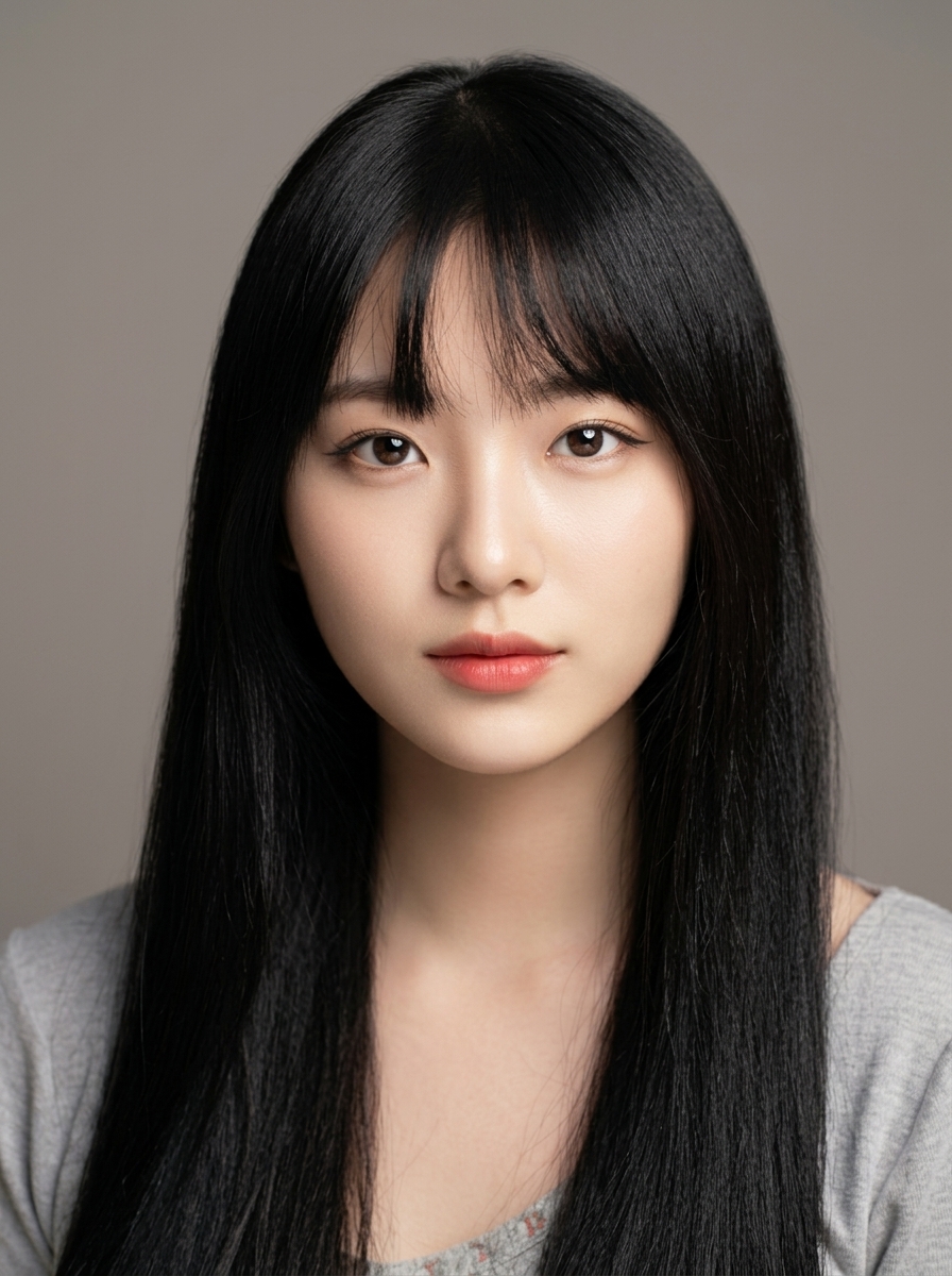 가상모델 #1378 얼굴 원본 21