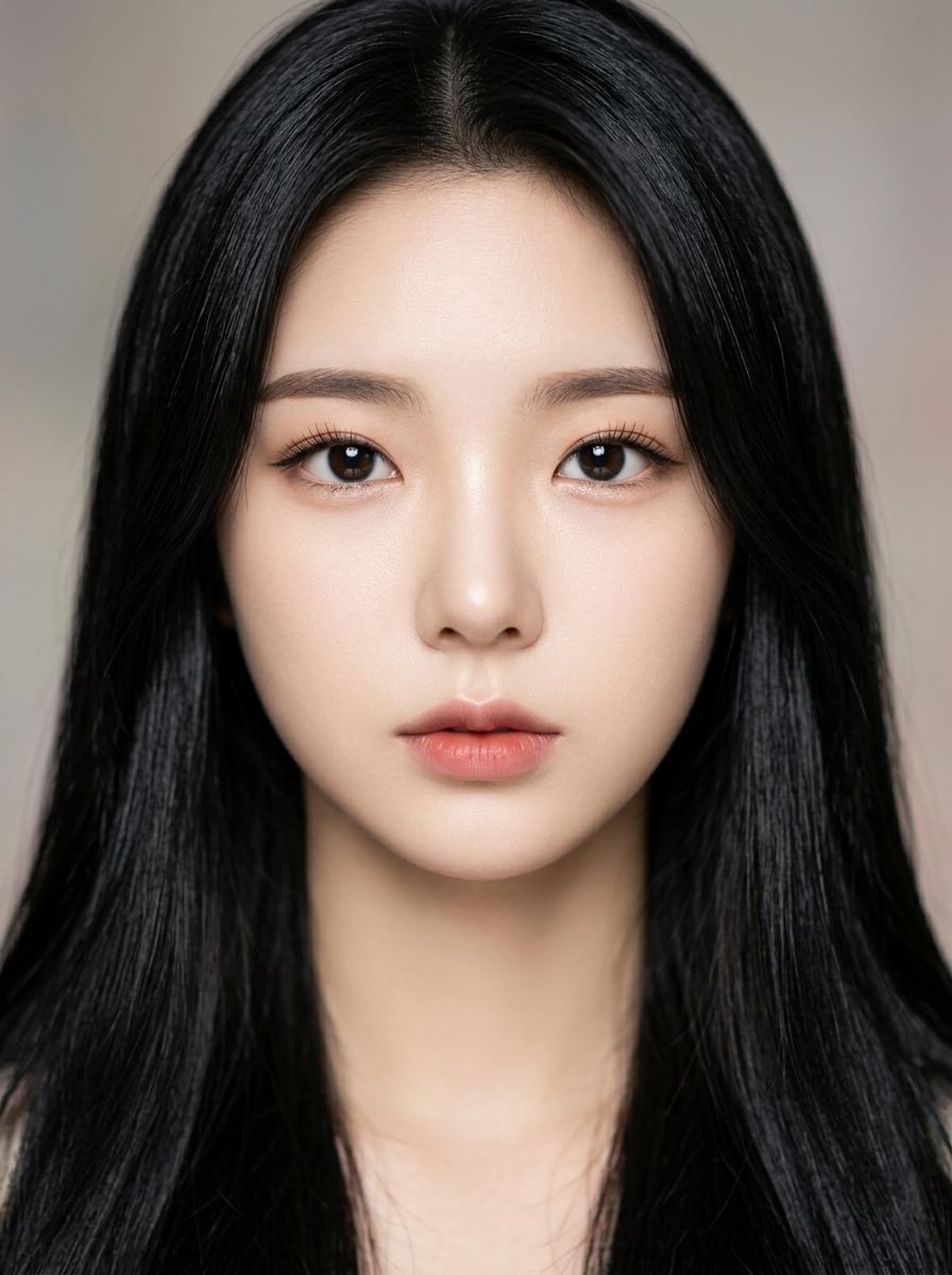 가상모델 #1378 얼굴 원본 24