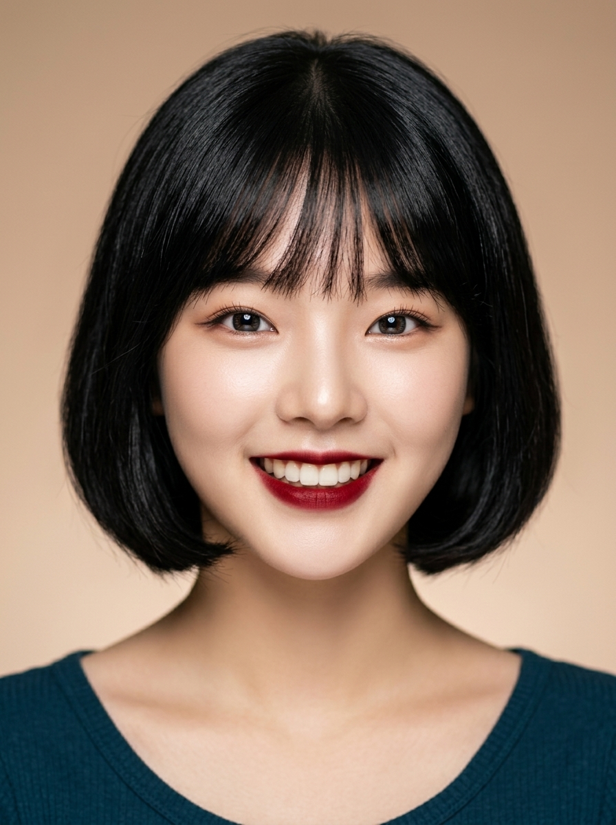 가상모델 #1379 얼굴 원본 2