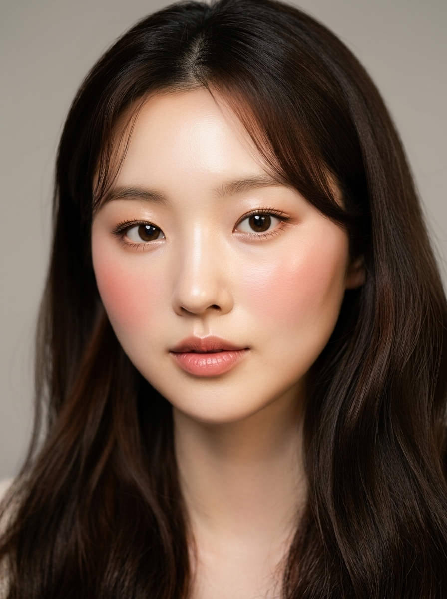 가상모델 #1379 얼굴 원본 4