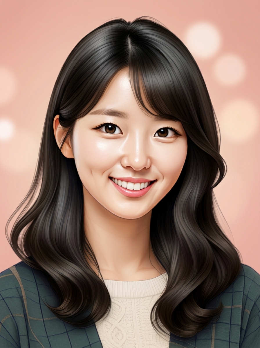 가상모델 #1379 얼굴 원본 6