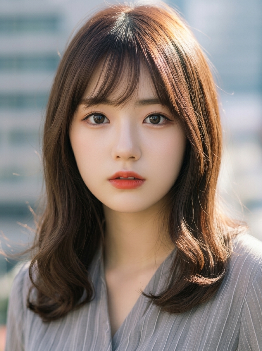 가상모델 #1379 얼굴 원본 11