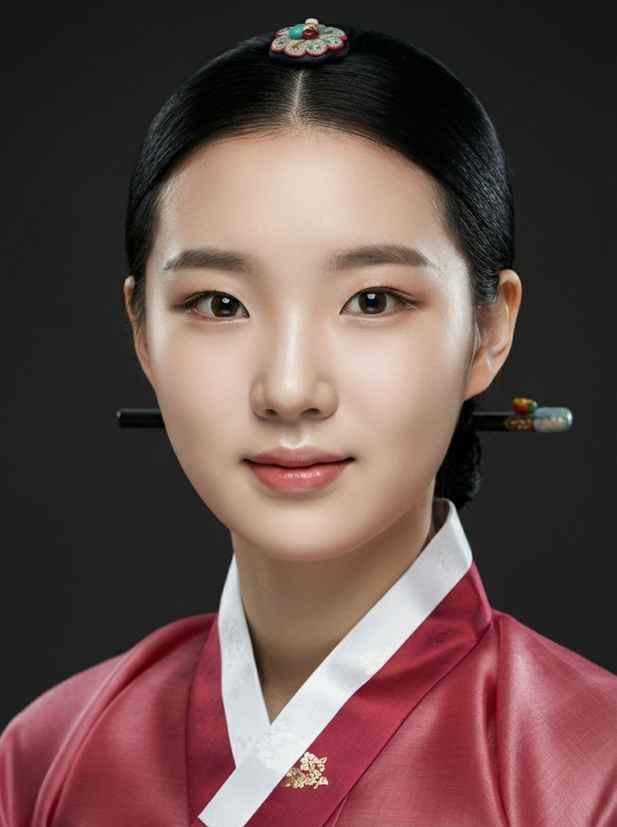 가상모델 #1379 얼굴 원본 12