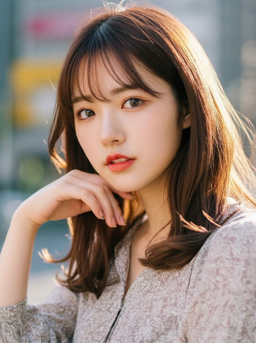 가상모델 #1379 얼굴 원본 14