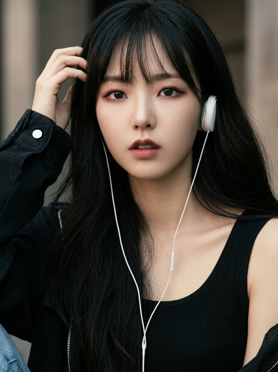 가상모델 #1379 얼굴 원본 19