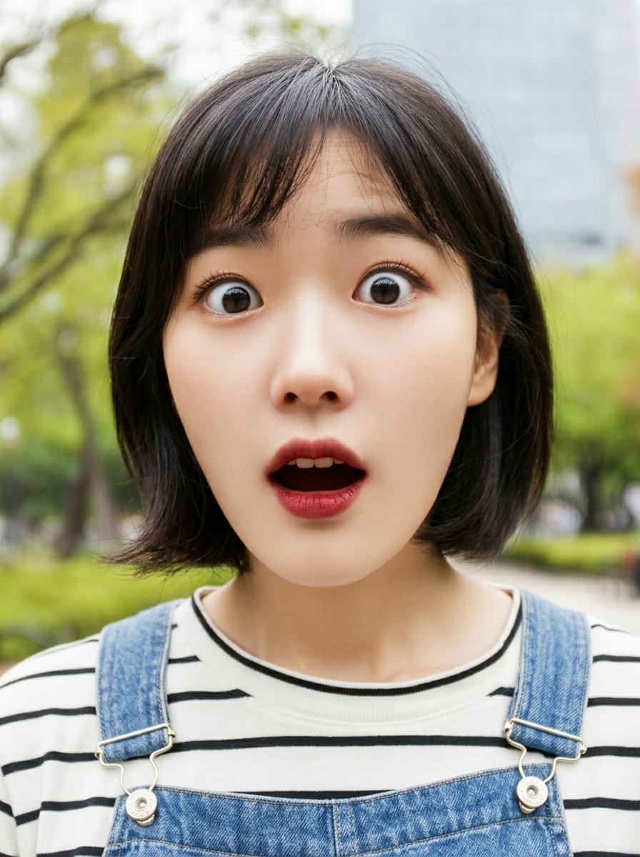 가상모델 #1379 얼굴 원본 20
