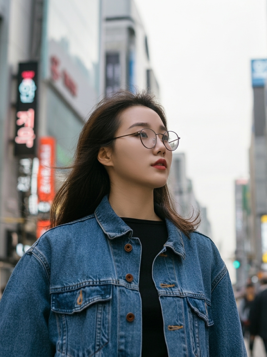 가상모델 #1379 얼굴 원본 21