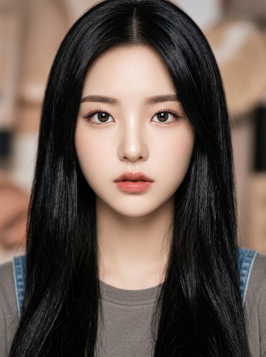 가상모델 #1379 얼굴 원본 23