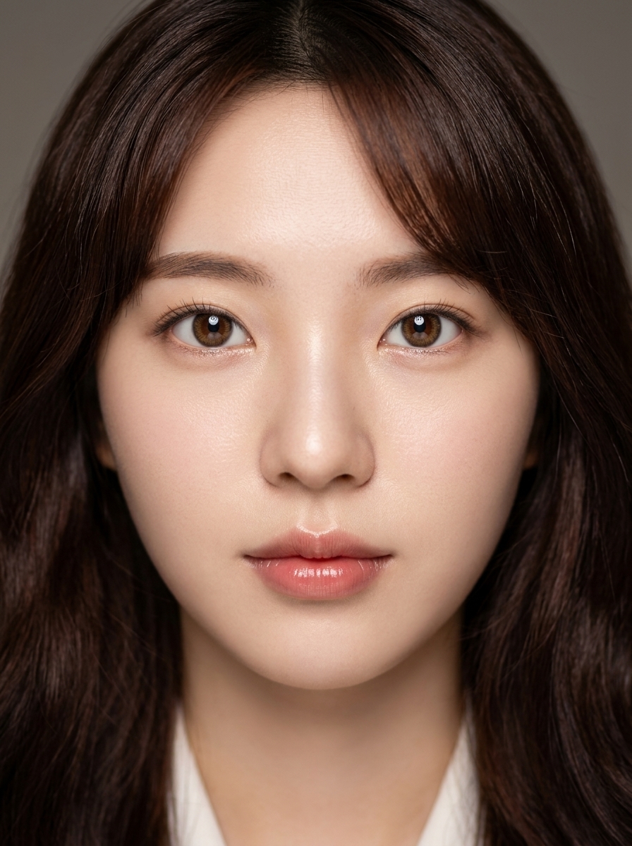 가상모델 #1382 얼굴 원본 4