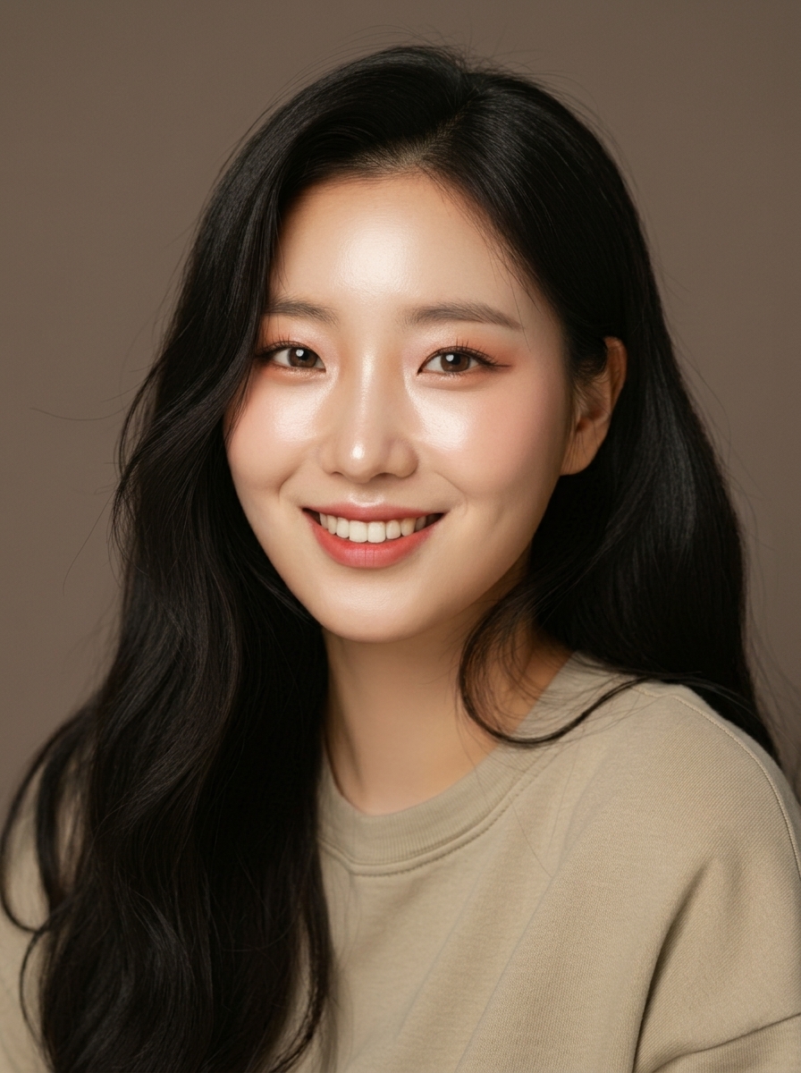 가상모델 #1382 얼굴 원본 5