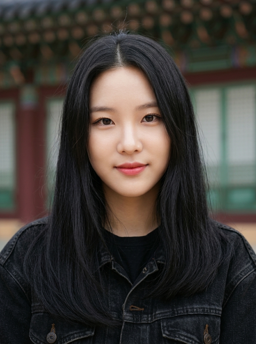 가상모델 #1382 얼굴 원본 8