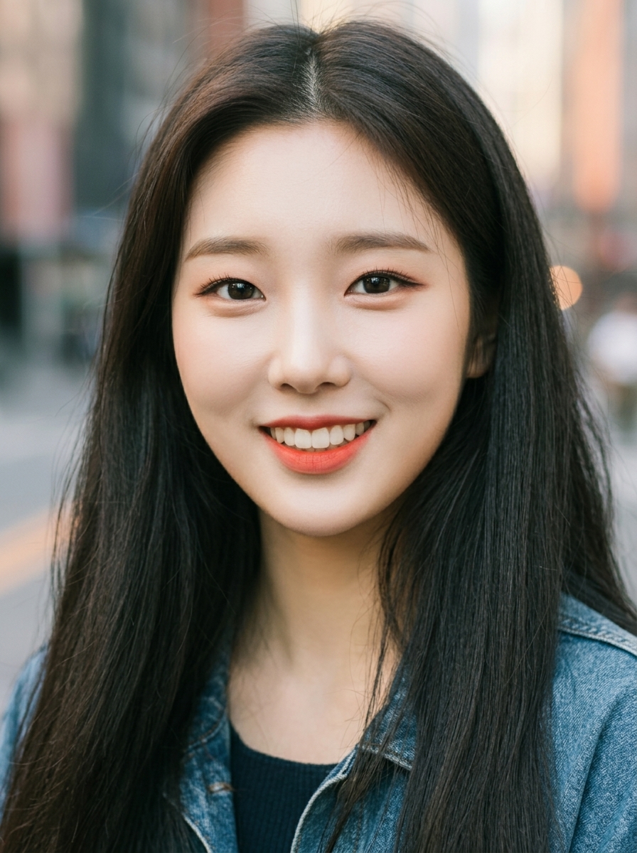 가상모델 #1382 얼굴 원본 12