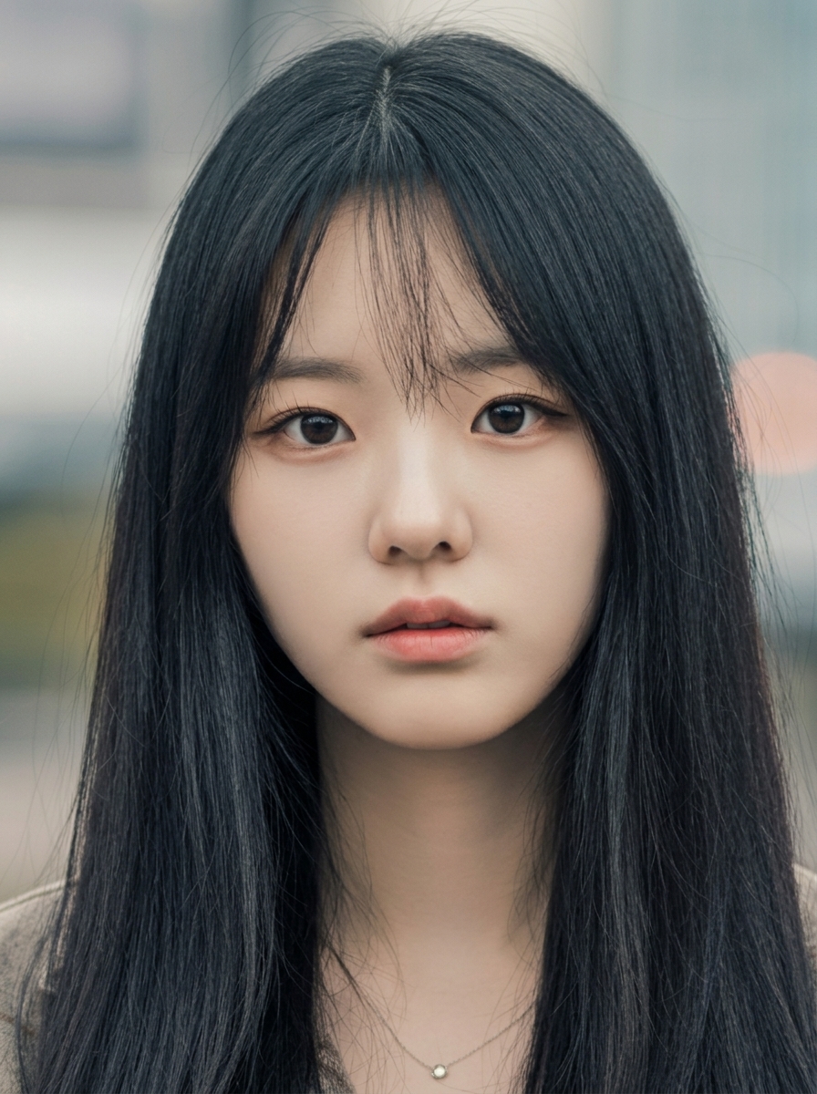 가상모델 #1382 얼굴 원본 21