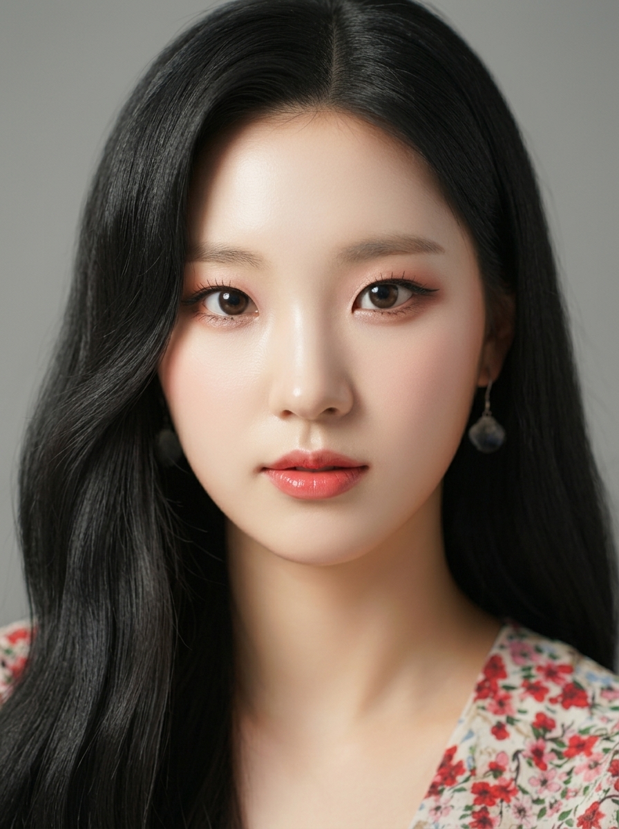 가상모델 #1382 얼굴 원본 22