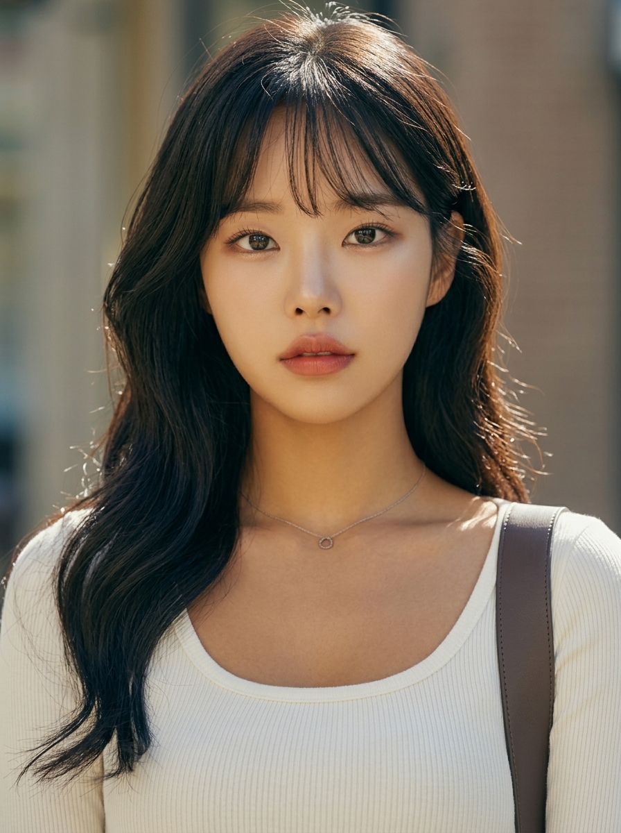 가상모델 #1382 얼굴 원본 24