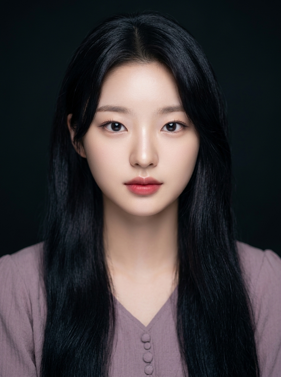 가상모델 #1383 얼굴 원본 5