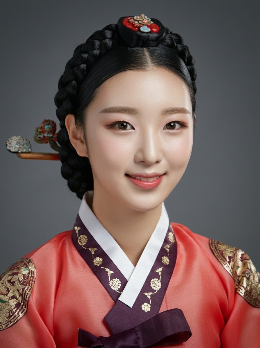 가상모델 #1383 얼굴 원본 6