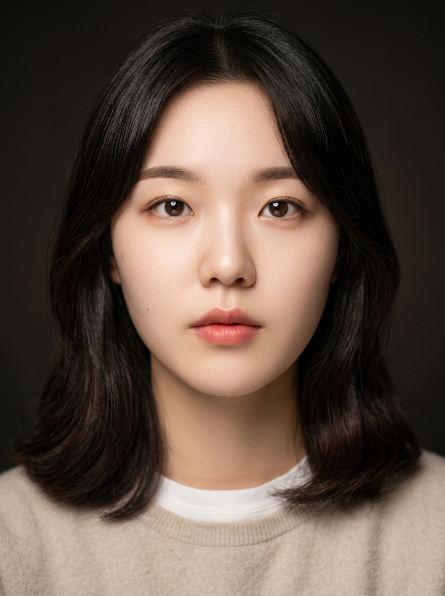 가상모델 #1383 얼굴 원본 8