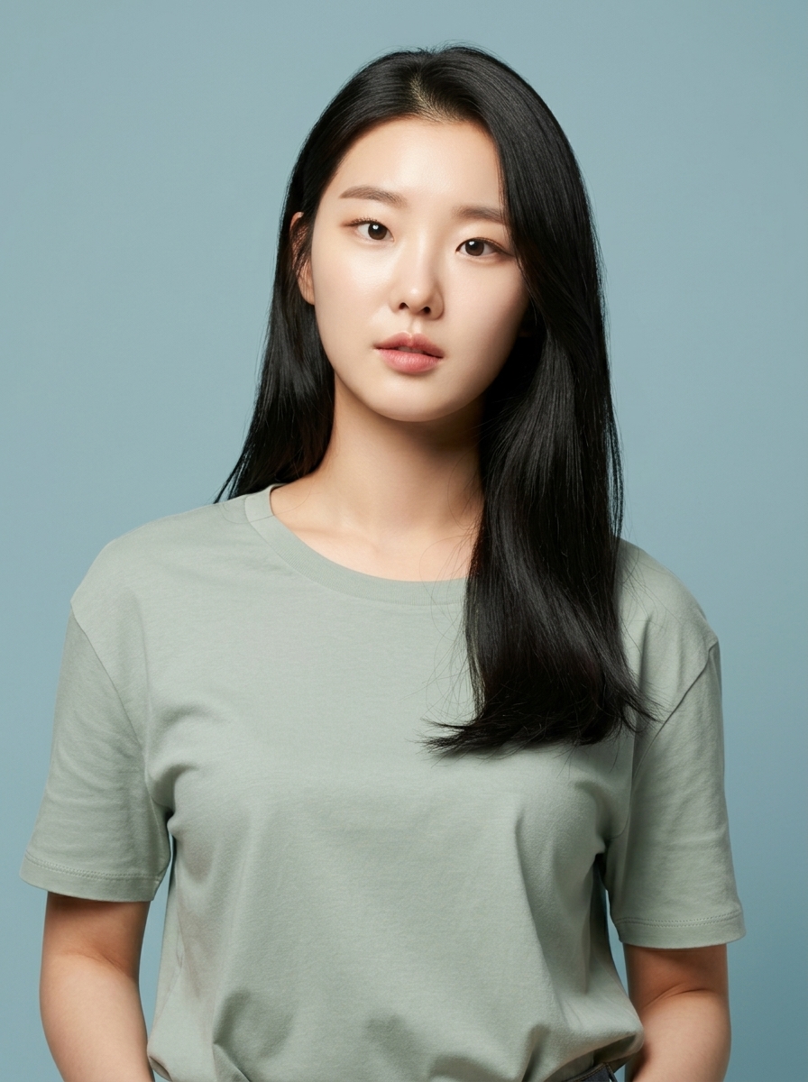 가상모델 #1383 얼굴 원본 10