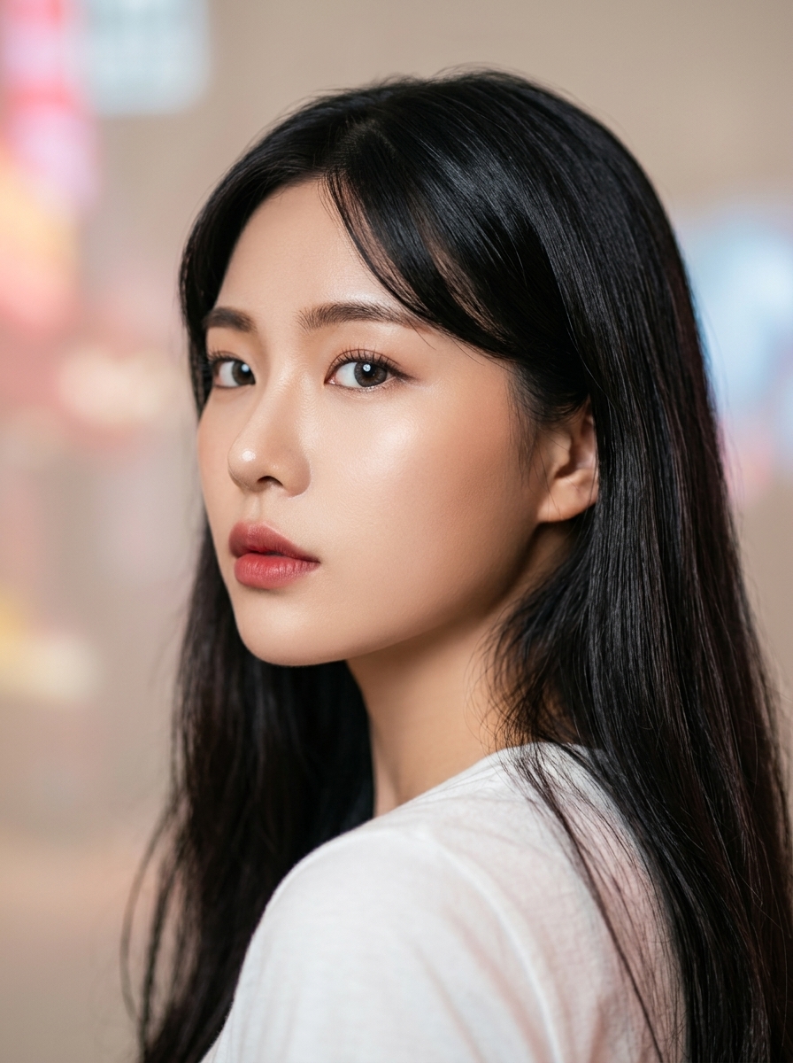 가상모델 #1383 얼굴 원본 14