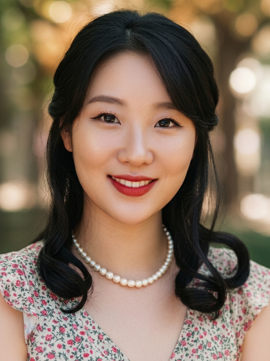 가상모델 #1383 얼굴 원본 15