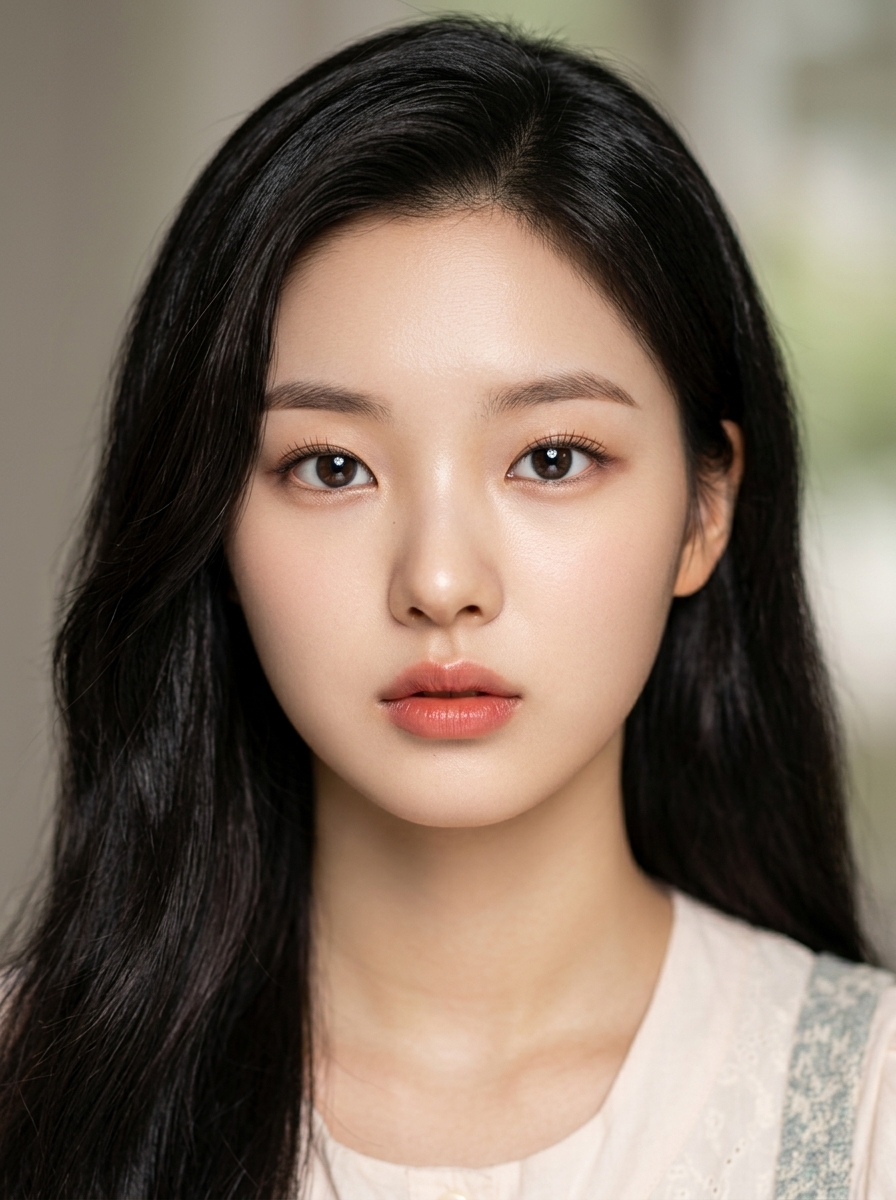 가상모델 #1383 얼굴 원본 19