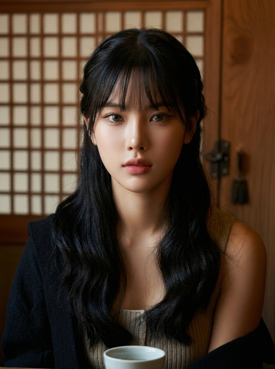 가상모델 #1383 얼굴 원본 20