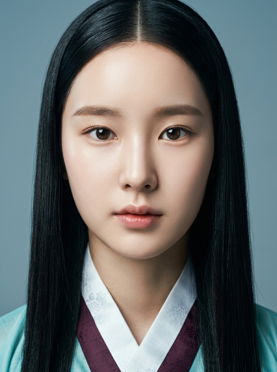 가상모델 #1383 얼굴 원본 21