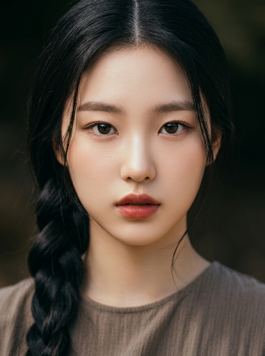 가상모델 #1383 얼굴 원본 22