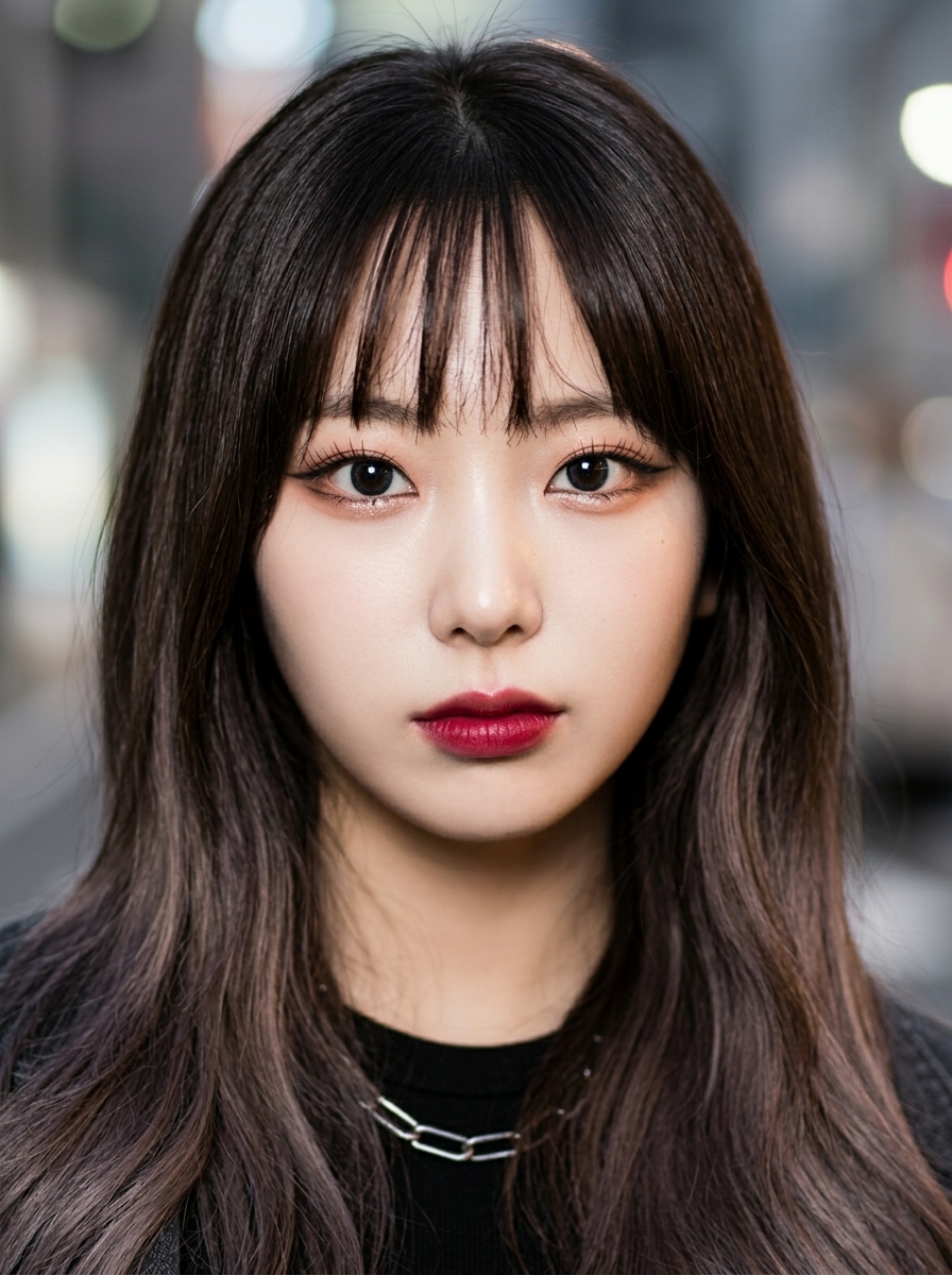 가상모델 #1383 얼굴 원본 23