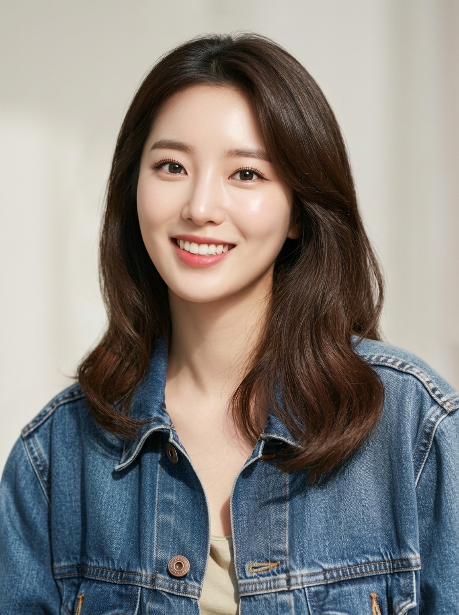 가상모델 #1383 얼굴 원본 24