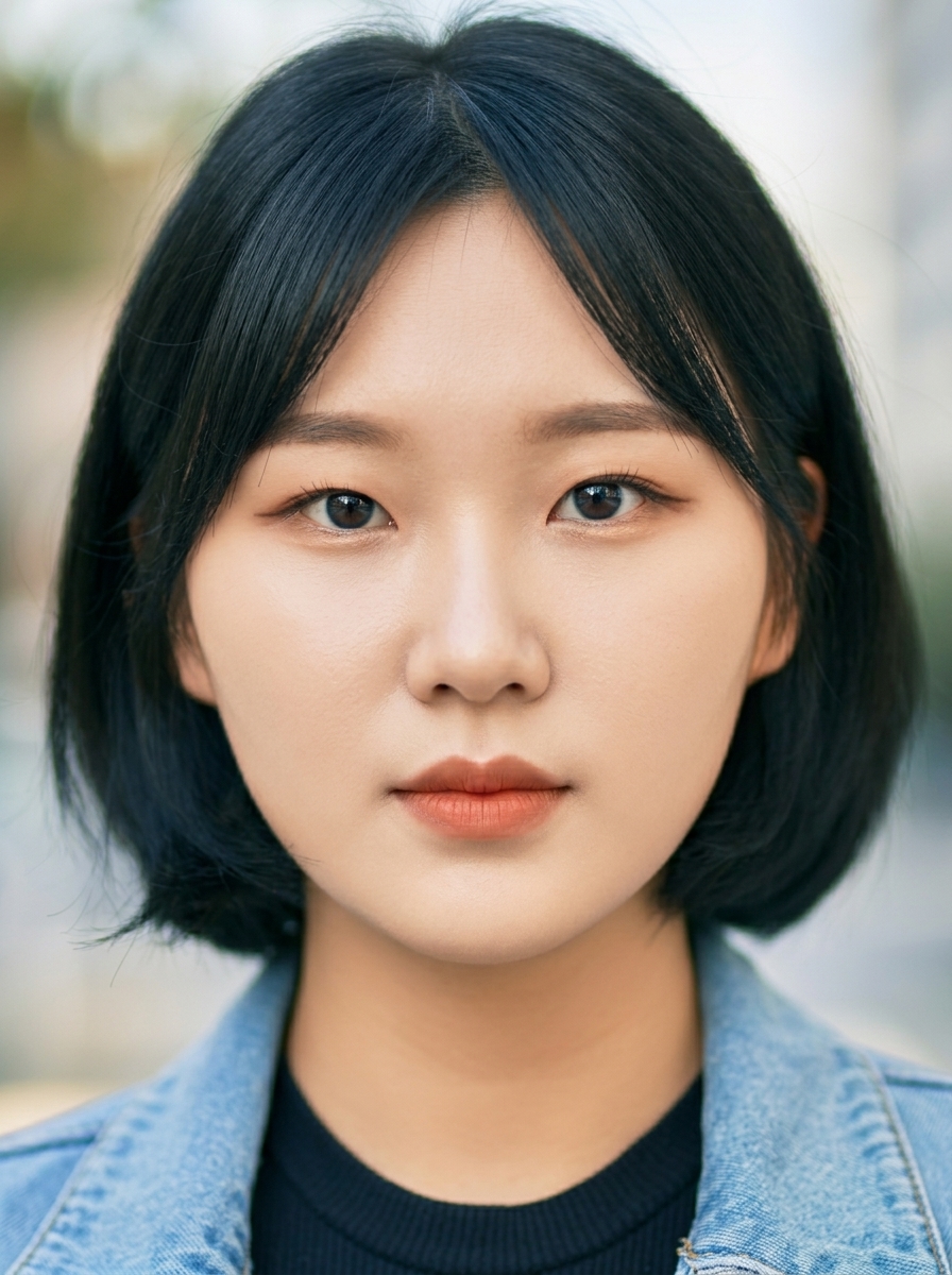 가상모델 #1384 얼굴 원본 1