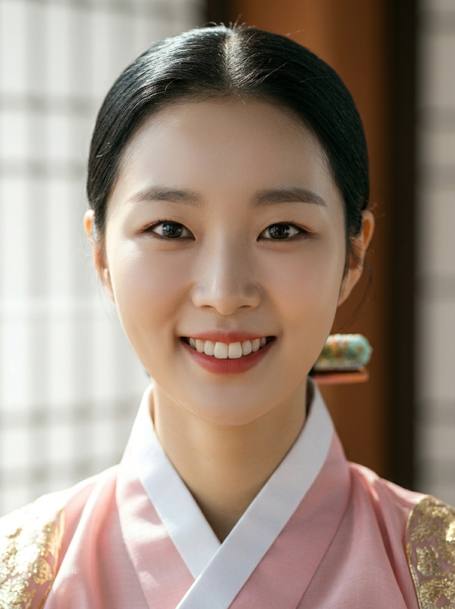 가상모델 #1384 얼굴 원본 4