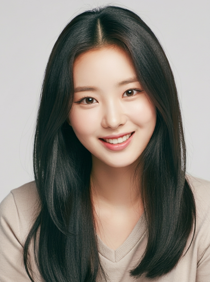 가상모델 #1384 얼굴 원본 7