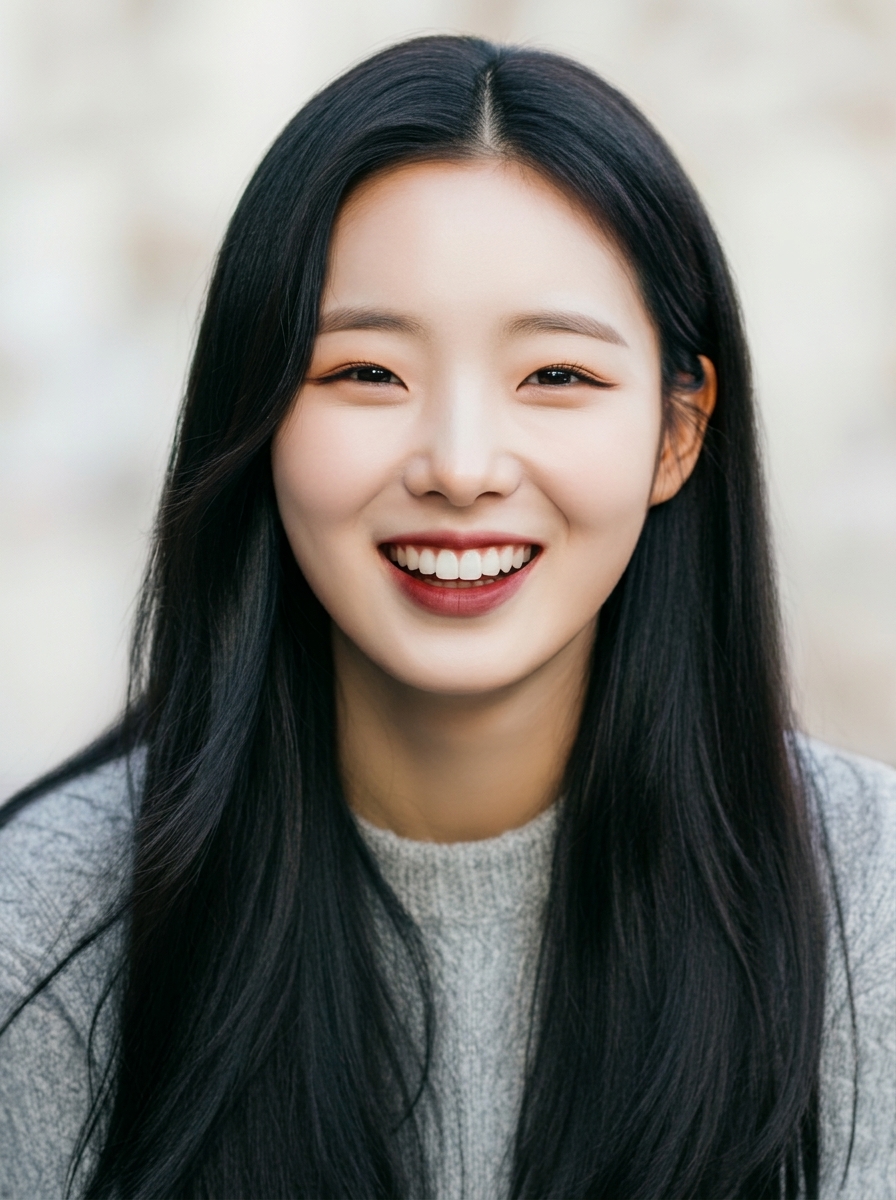 가상모델 #1384 얼굴 원본 8