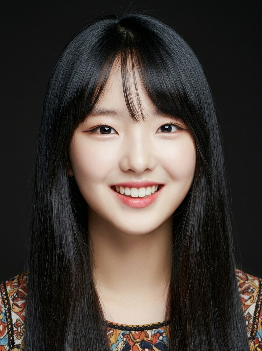 가상모델 #1384 얼굴 원본 9