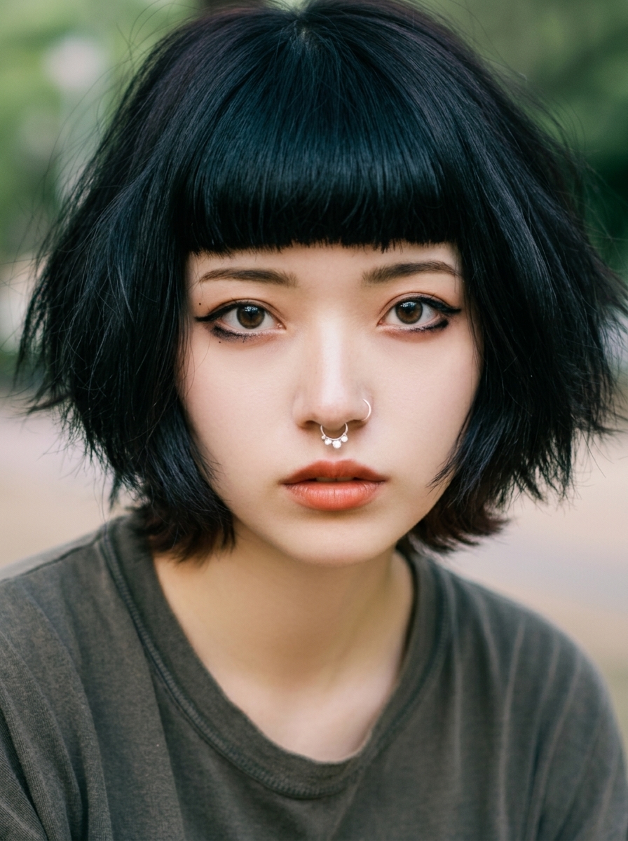 가상모델 #1384 얼굴 원본 10