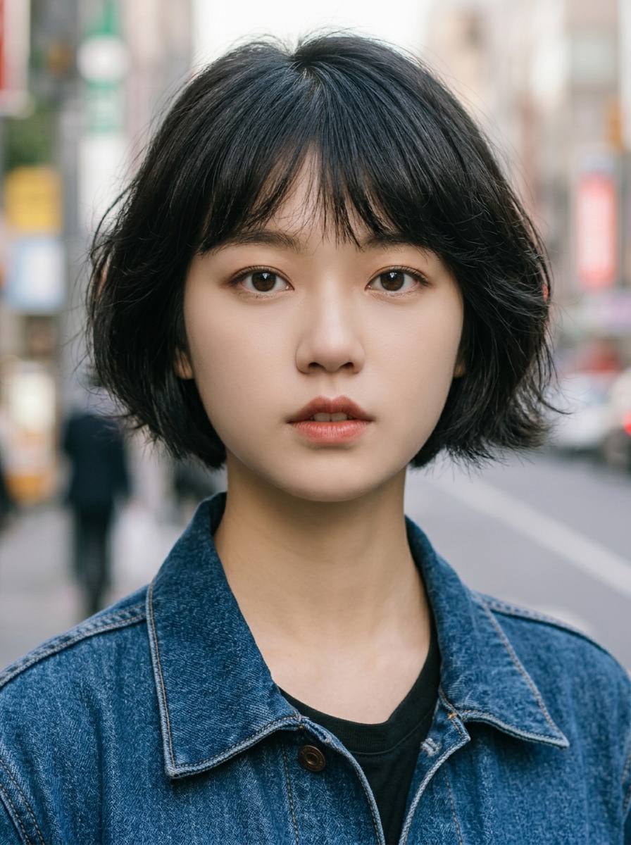 가상모델 #1384 얼굴 원본 11