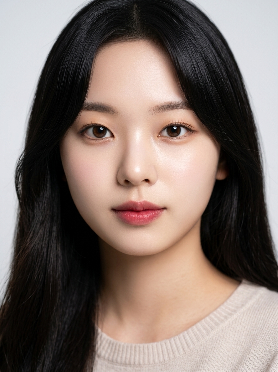 가상모델 #1384 얼굴 원본 13