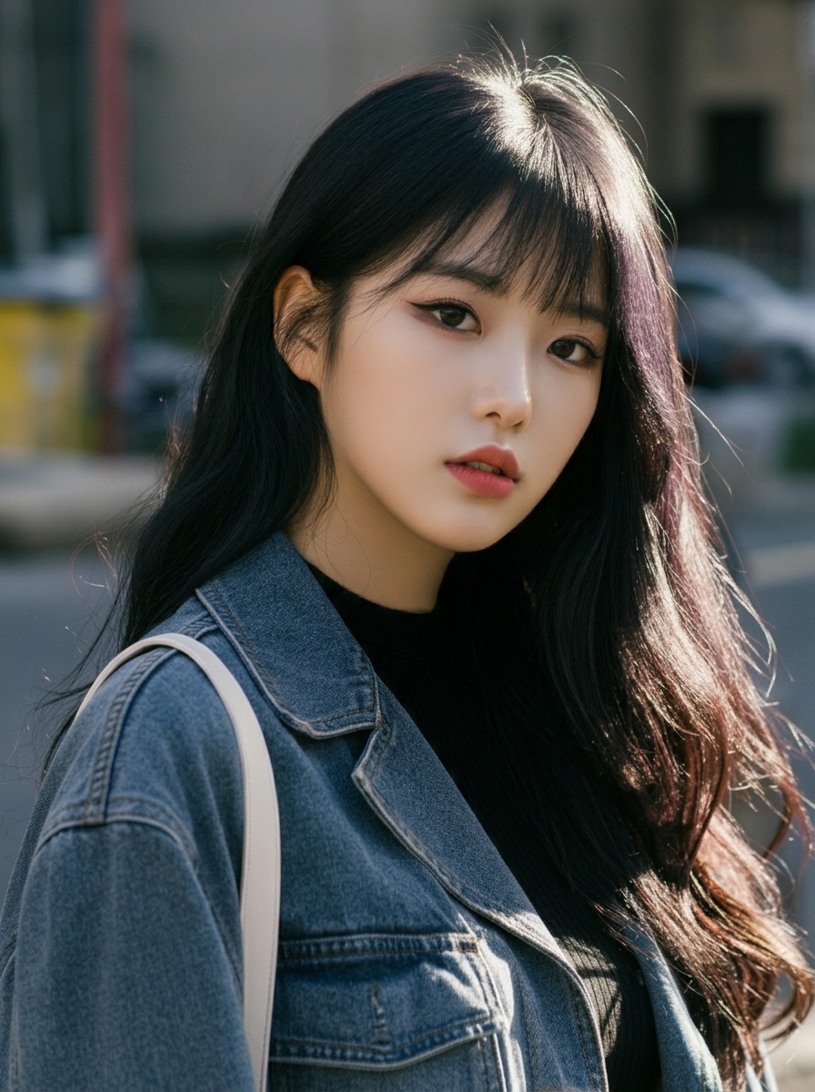 가상모델 #1384 얼굴 원본 17